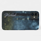 Gloeiende bosvuurvliegjes Case-Mate iPhone case (Achterkant (horizontaal))