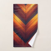 Gloeiende Chevron Bad Handdoek (Handdoek)