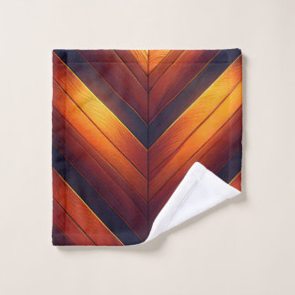 Gloeiende Chevron Bad Handdoek
