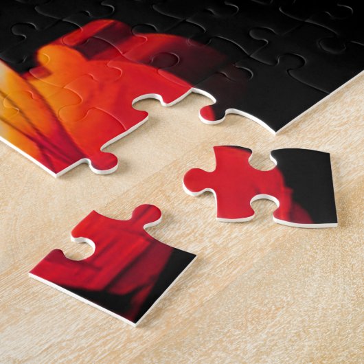 Gloeiende Chinese Parade Dragon Legpuzzel (Zijkant)