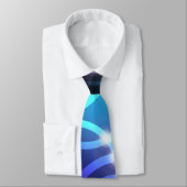 Gloeiende cirkels stropdas (Gebonden)