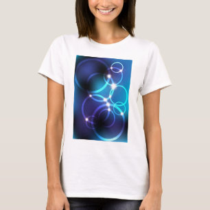 Gloeiende cirkels t-shirt