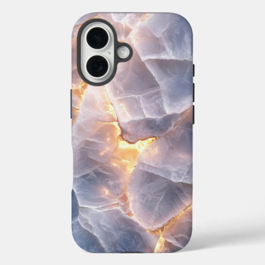 Gloeiende Crystal Stone Telefoonhoes Case-Mate iPhone Case (Achterkant)