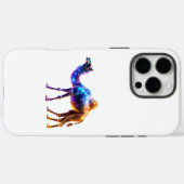 Gloeiende Digitale Kameel Kunst Case-Mate iPhone Case (Achterkant (horizontaal))