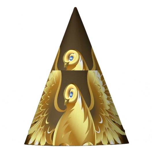 GLOEIENDE DUIF FEESTHOEDJES (Voorkant)