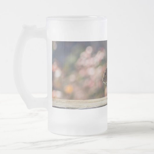 Gloeiende Eekhoorn Frosted Mok (Links)