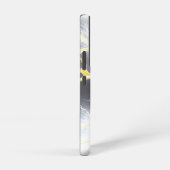 Gloeiende Energy Tree Abstracte telefoonhoes Samsung Galaxy Hoesje (Rechterkant)