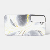 Gloeiende Energy Tree Abstracte telefoonhoes Samsung Galaxy Hoesje (Achterkant horizontaal)