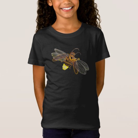 Gloeiende Firefly Lampyridae T-shirt (Voorkant)