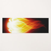 Gloeiende Flames Yoga Mat (Voorkant (horizontaal))