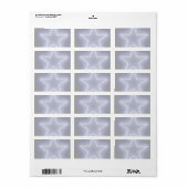 Gloeiende fonkelster etiket (Full Sheet)