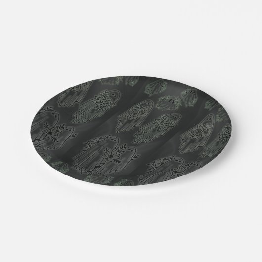 Gloeiende Geesten Papieren Bordje (Gekanteld)