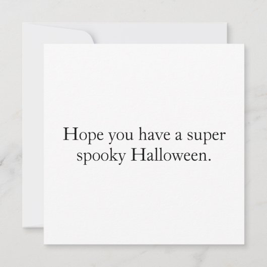 Gloeiende Gelukkige Halloween Pompoen Kaart (Achterkant)