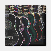 gloeiende GETARZ Magneet (Voorkant)