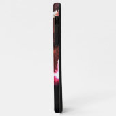 Gloeiende gloeilamp met nachtvlinders Case-Mate iPhone case (Achterkant/links)