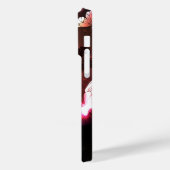 Gloeiende gloeilamp met nachtvlinders Case-Mate iPhone case (Achterkant / Links)