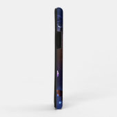 Gloeiende gloeilamp met nachtvlinders Case-Mate iPhone case (Achterkant/rechts)