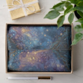 Gloeiende Gouden Hemelse Nevelwerveling Tissuepapier (Geschenk)