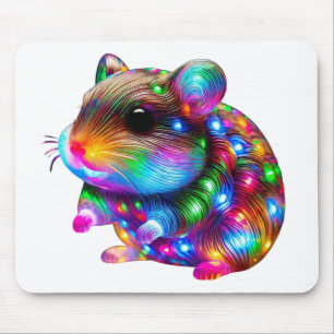 gloeiende hamster muismat