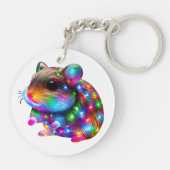 gloeiende hamster sleutelhanger (Achterkant)