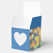 Gloeiende harten bruiloft bedankdoosjes (Geopend)