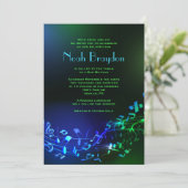 Gloeiende Hebreeuwse Brieven & Notities Mitswa Uit Kaart (Staand voorkant)