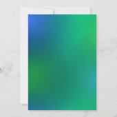 Gloeiende Hebreeuwse Brieven & Notities Mitswa Uit Kaart (Achterkant)