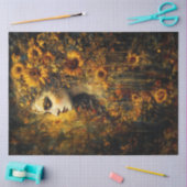 Gloeiende herfst creatie tissuepapier (Craft)