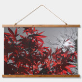 Gloeiende herfst hangend wandkleed (Voorkant)