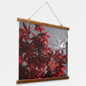 Gloeiende herfst hangend wandkleed (Gebogen)