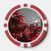 Gloeiende herfst poker chips (Voorkant)