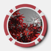 Gloeiende herfst poker chips (Achterkant)