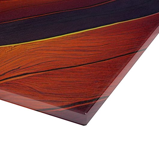 Gloeiende houten Chevron Snijplank (Hoek)