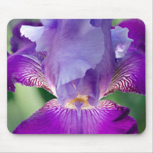 Gloeiende Iris Natuur / Bloemen / Botanische Foto Muismat