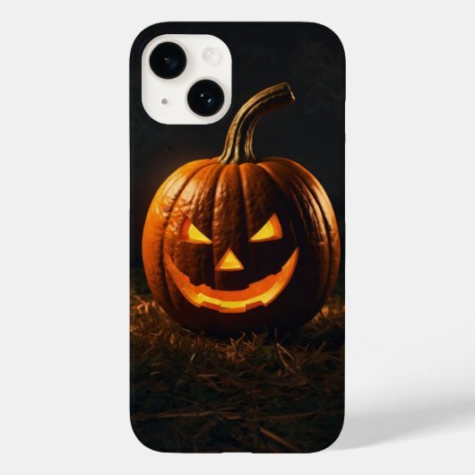 Gloeiende Jack-O’-Lantern Case-Mate iPhone Case (Achterkant)