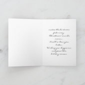 Gloeiende kaartenkaart voor feestdagen (Binnen)