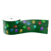 Gloeiende kerstverlichting grosgrain lint (Spoel)