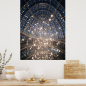 Gloeiende Koepel Lichtinstallatie Poster (Keuken)