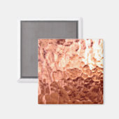 Gloeiende koperen sculptuur magneet (Voorkant / Achterkant)