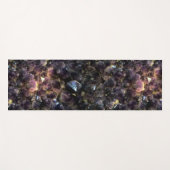 Gloeiende kristalhete kolen yogamat (Voorkant (horizontaal))