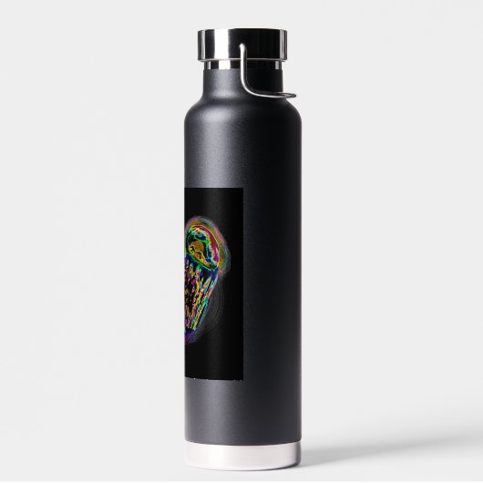 Gloeiende kwal waterfles (Links)