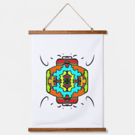 Gloeiende Lantaarn Mandala Hangend Wandkleed