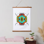Gloeiende Lantaarn Mandala Hangend Wandkleed (Slaapkamer)