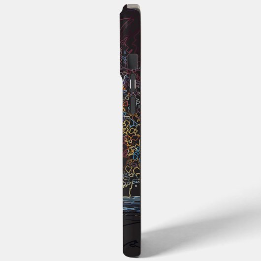 gloeiende levensboom Case-Mate iPhone case (Achterkant / Links)