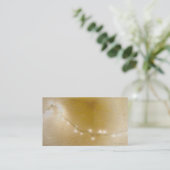 Gloeiende lichte Visitekaartjes met nachtfireflexe (Staand voorkant)