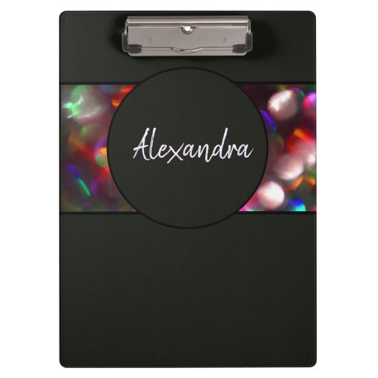 Gloeiende Lichten Klembord (Voorkant)