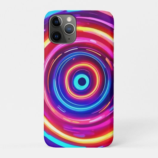 gloeiende lichtwervel Case-Mate iPhone case (Achterkant)