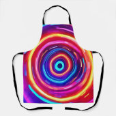 gloeiende lichtwervel schort (Voorkant)