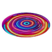 gloeiende lichtwervel snijplank (Hoek)