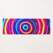 gloeiende lichtwervel yogamat (Voorkant (horizontaal))